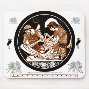 Achilles verbindet Patroklos-Mauspad Mousepad