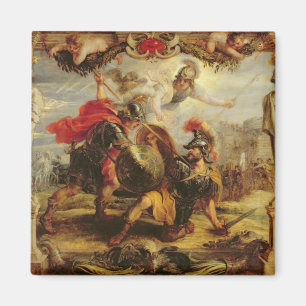 Achilleus, der Hector, 1630-32 besiegt Magnet