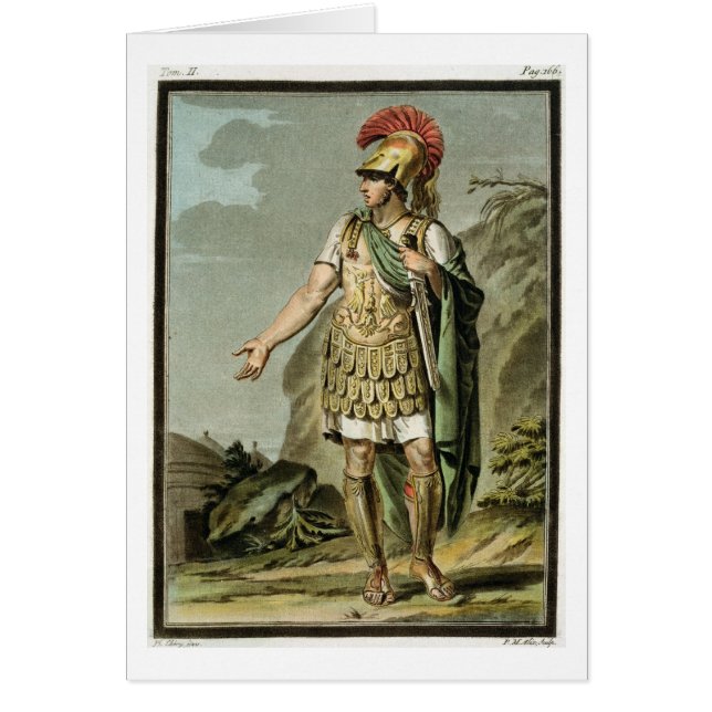 Achilleus in der Rüstung, Kostüm für 'Iphigenia in (Vorne)