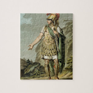 Achilleus in der Rüstung, Kostüm für 'Iphigenia in