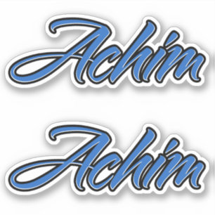 Achim Nom Autocollant Stickers Set de stickers