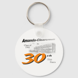ACHS 30. Klassen-Wiedersehenlogo Schlüsselanhänger