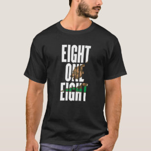 Acht acht 818 Area Code California Los Angel T-Shirt