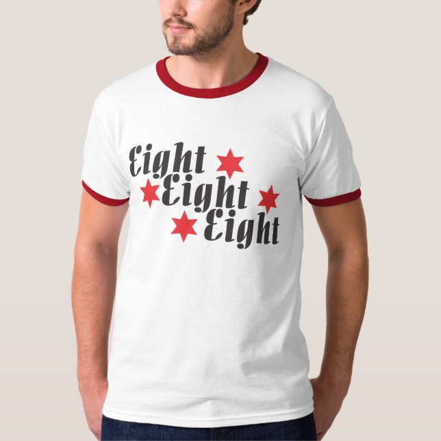 Acht acht acht T-Shirt (Vorderseite)