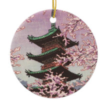 Acht Ansichten von Schrein Kasamatsu Tokyos Ueno