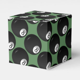 Acht Ball-Billard-Thema Geschenkschachtel