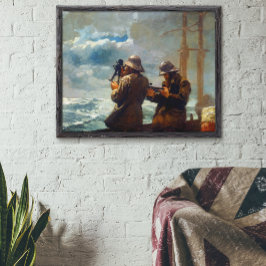 Acht Bells Winslow Homer 1886 Poster