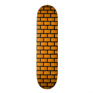 Acht Bit-Backsteinmauer Skateboard