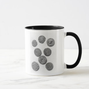 Acht Carolingian Münzen Tasse