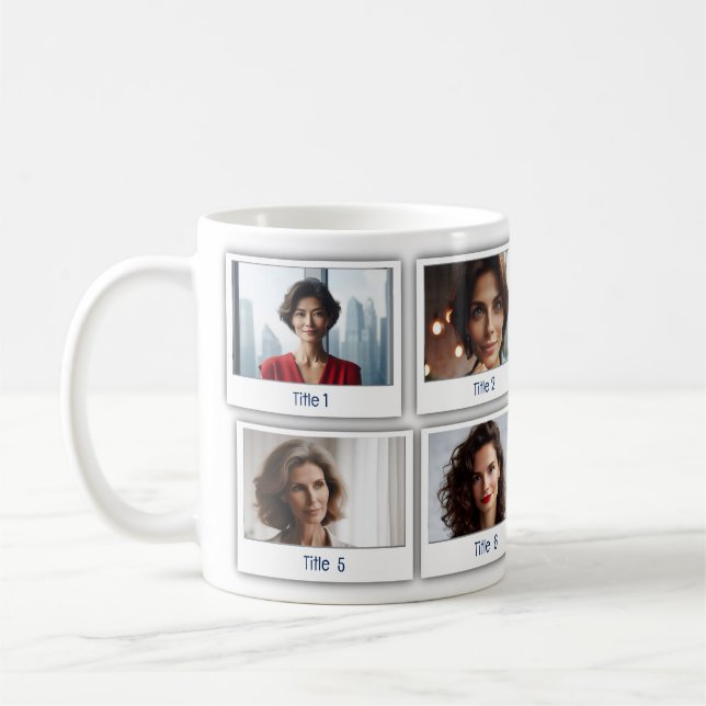 Acht Fotos für Familien mit Kindern Kaffeetasse (Links)