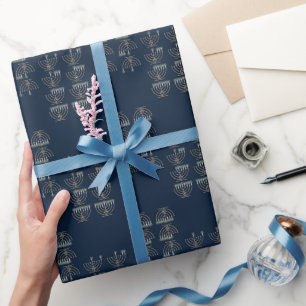 Acht Hanukkah-Nächte Geschenkpapier