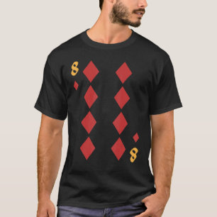 Acht Karo-Decke von Karten Halloween Group Co T-Shirt