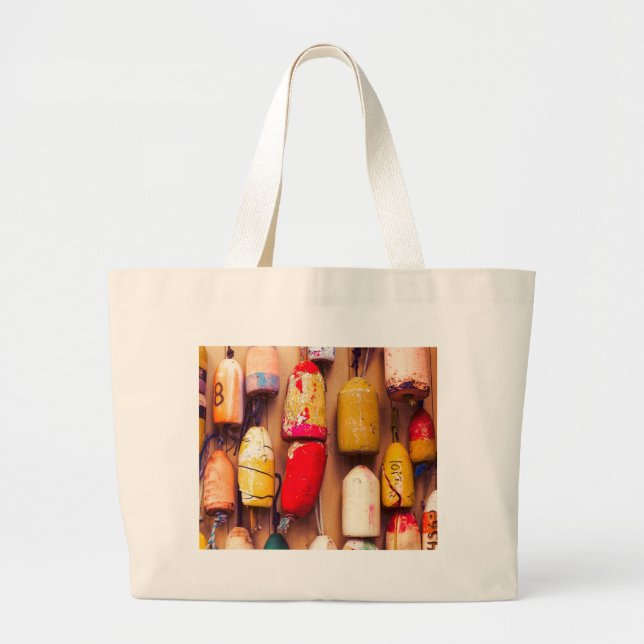 Acht Links Jumbo Stoffbeutel (Vorne)