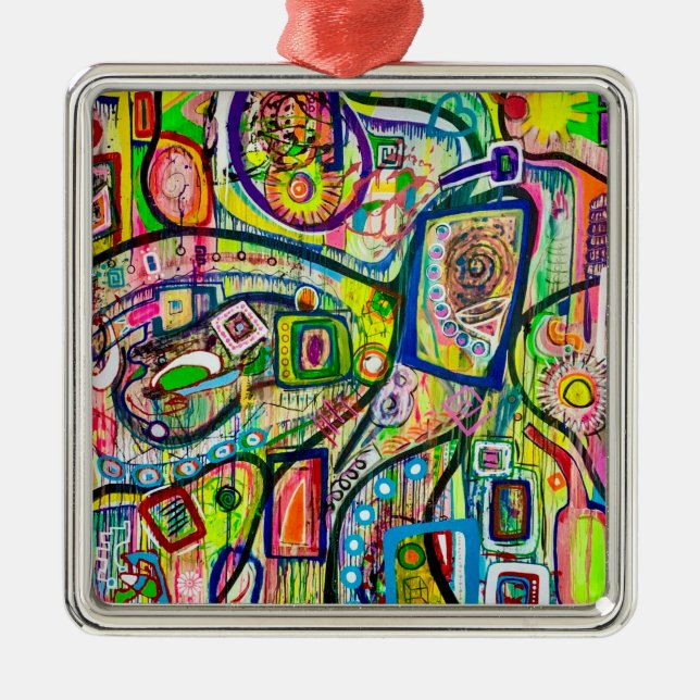 Acht Martinis Ornament (Vorne)