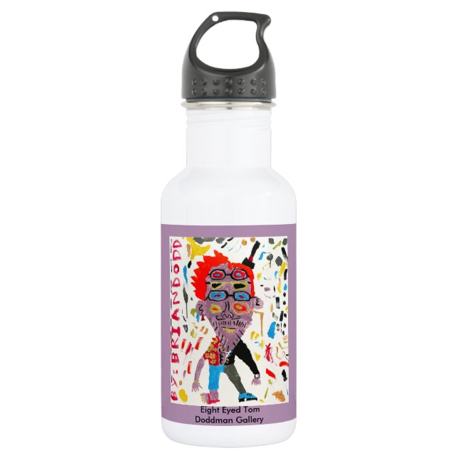 Acht mit Augen Tom Trinkflasche (Vorderseite)