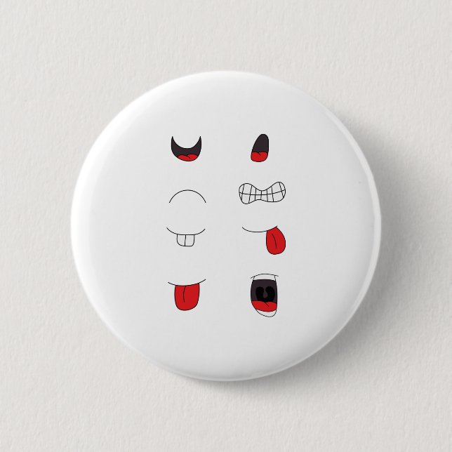 Acht Mouths Set Pack Button (Vorderseite)