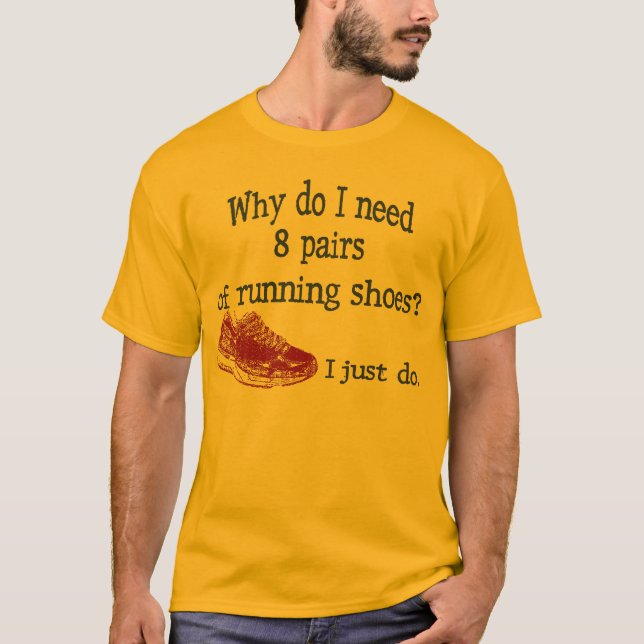 Acht Seiten mit Schuhen T-Shirt (Vorderseite)