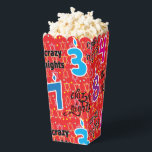 Acht verrückte Nächte Geschenkschachtel<br><div class="desc">Hanukkah Aight Crazy Nights, Gefallen Schachteln für Gäste. Füllen Sie sie mit Popcorn oder einer Leckerei! Fügen Sie Text an beliebiger Stelle in Ihrem Schriftart mit Farbe, Stil und Größe hinzu! Viel Spaß! Stil: Popcorn Gefallen Box 3.75" x 3.5" x 7.5" Gefälligkeitsboxen sind so einzigartig wie Ihre Gäste. Perfekt für...</div>