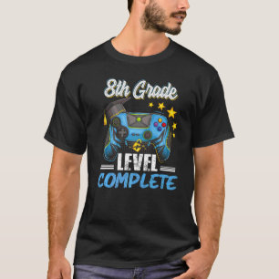 Achte 8. Stufe Vollständiges Abschluss-Gaming T-Shirt