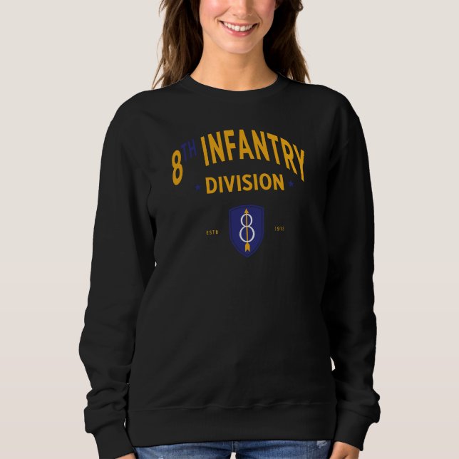 Achte Abteilung Infanterie - Militär der Vereinten Sweatshirt (Vorderseite)
