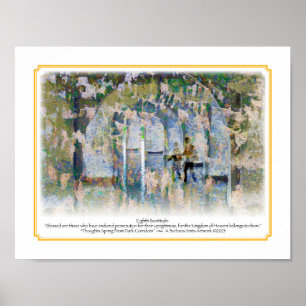 Achte Breite 8,5 x 11 Poster