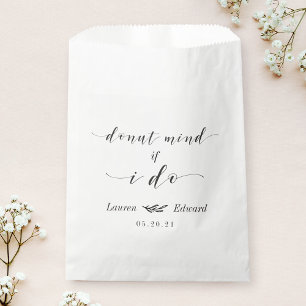 Achte darauf, ob ich Doughnut Hochzeit mache Geschenktütchen