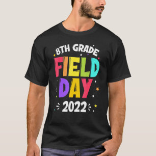 Achte Grade Field Day 2022 Lass The Games Begin 5t T-Shirt