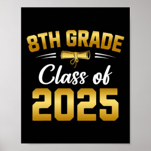 Achte Klasse CL of 2025 Graduate Student School Gr Poster