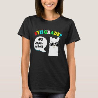 Achte Klasse No Prob Llama Shirt Back T
