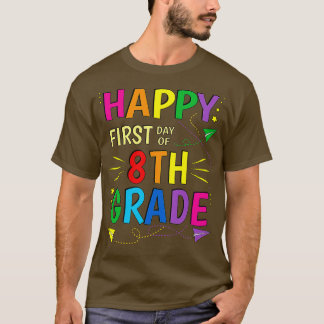 Achte Klasse Zurück zur Schule T-Shirt