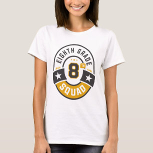 Achte Platz Team der achten Klasse zurück zur Schu T-Shirt