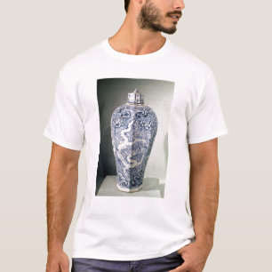 Achteckiger "Mei- P'ing" Vase mit Weiß T-Shirt