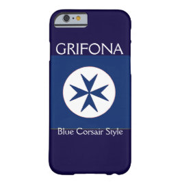 Achteckkreuz BLAU CORSAIR iPhone XR Hülle