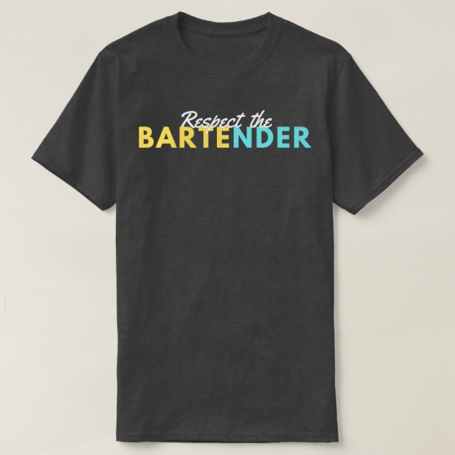 ACHTEN DES BARKEEPERS T-Shirt (Design vorne)