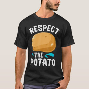 Achten Sie auf das Gemüse von Kartoffeln für Kinde T-Shirt