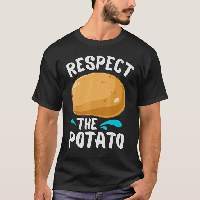 Achten Sie auf das Gemüse von Kartoffeln für Kinde T-Shirt (Vorderseite)