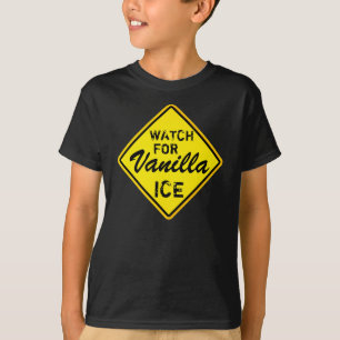 Achten Sie auf das Shirt des Vanilleeis