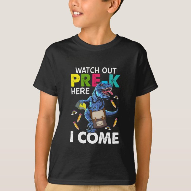 Achten Sie auf die Vorbereitungen hier komme ich T-Shirt (Vorderseite)
