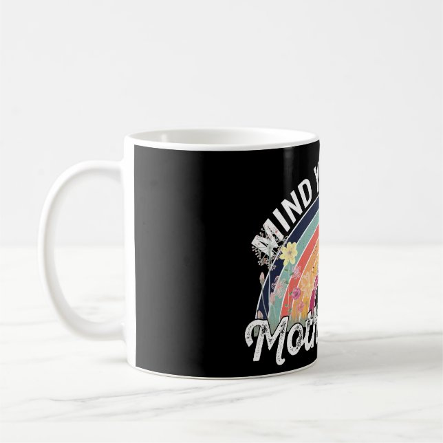 Achten Sie auf Ihre eigene Mutterschaft, Muttertag Kaffeetasse (Links)