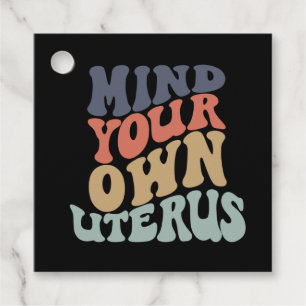 Achten Sie auf Ihren eigenen Uterusfeministen Geschenkanhänger