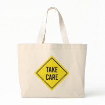 Achten Sie auf Jumbo Tote Bag