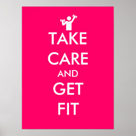 Achten Sie darauf, dass Sie klein werden Poster