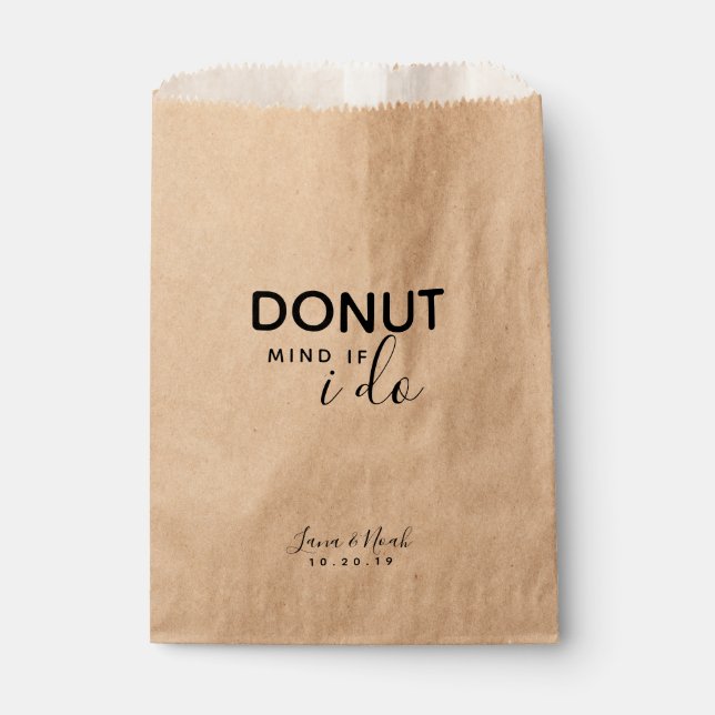 Achten Sie darauf, wenn ich Hochzeitsfavoriten mac Geschenktütchen (Vorderseite)