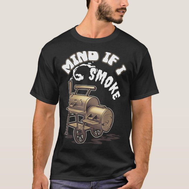Achten Sie darauf, wenn ich rauche Grillen Offset  T-Shirt (Vorderseite)