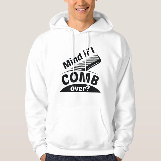 Achten Sie darauf, wenn ich rüber käme. Hoodie (Vorderseite)