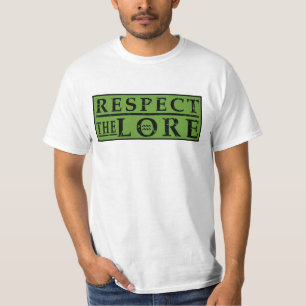 ACHTEN SIE DEN LORE-Platz T-Shirt