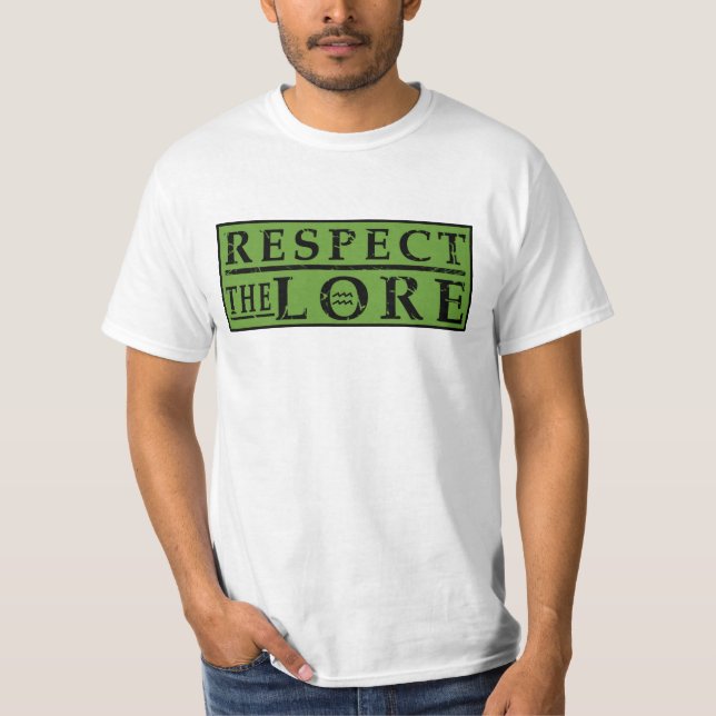 ACHTEN SIE DEN LORE-Platz T-Shirt (Vorderseite)