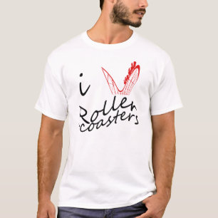 Achterbahn-T - Shirt des Herzens I