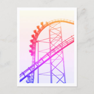Achterbahn X2 Six Flags Magic Mountain Postkarte