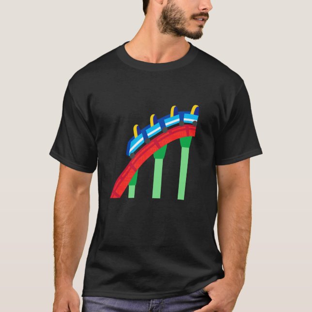 Achterbahnkostüm T-Shirt (Vorderseite)